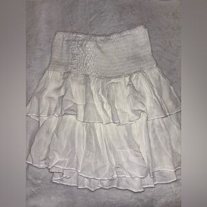 forever 21 white skirt size xsmall